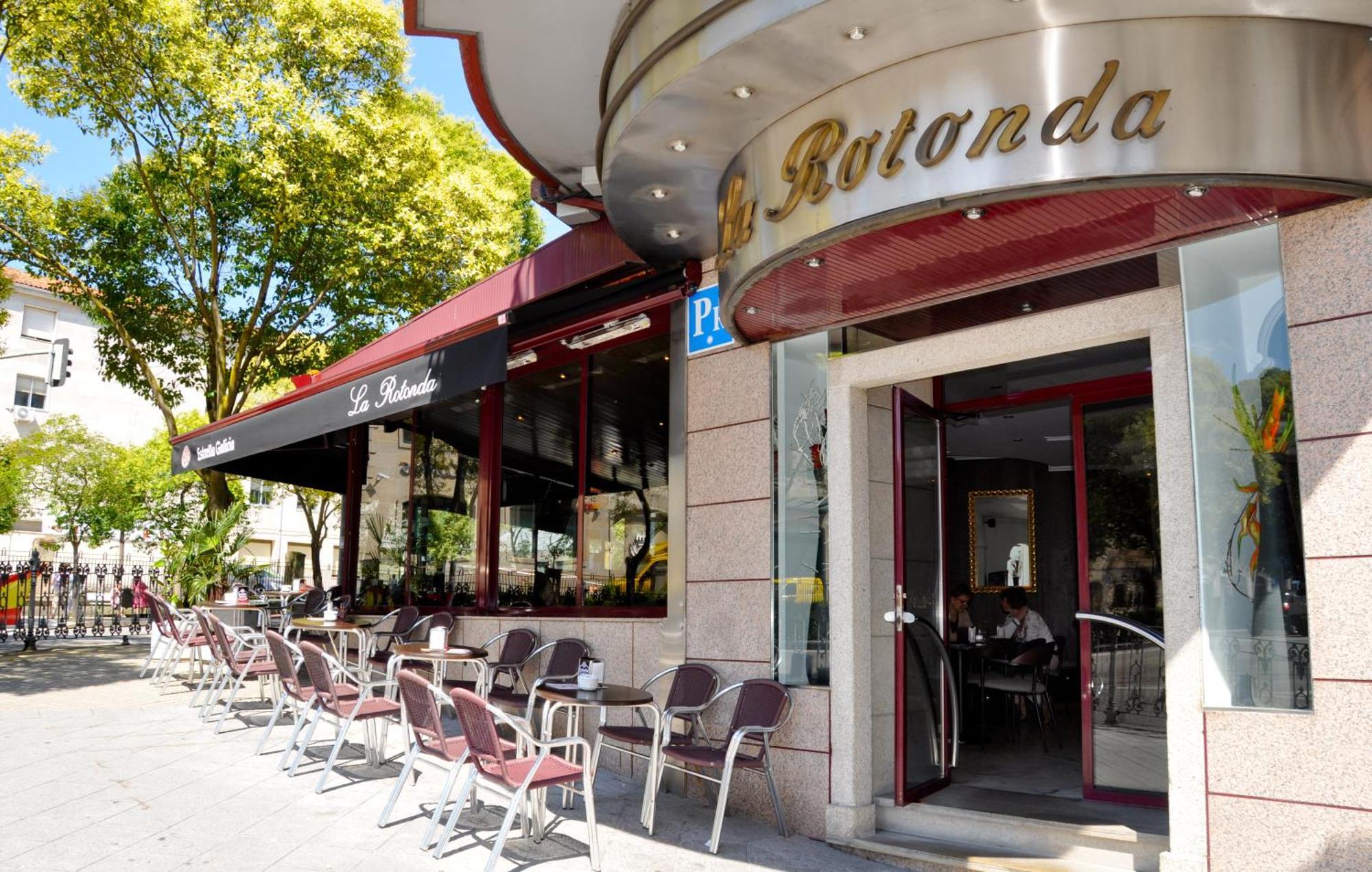 Hostal La Rotonda Ουρένσε Εξωτερικό φωτογραφία